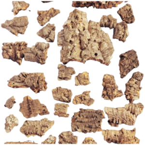 Micro Cork Bark Bits